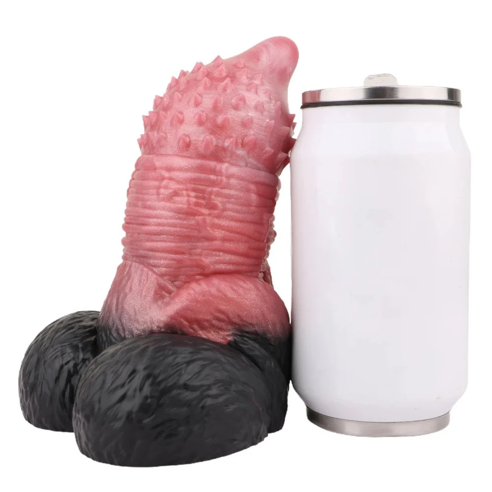 Fantasy Lifelike Tiger Penis Shape Masturbator Cup for Men Silicone Soft Masturbation Sleeve Pocket Pussy Stroker