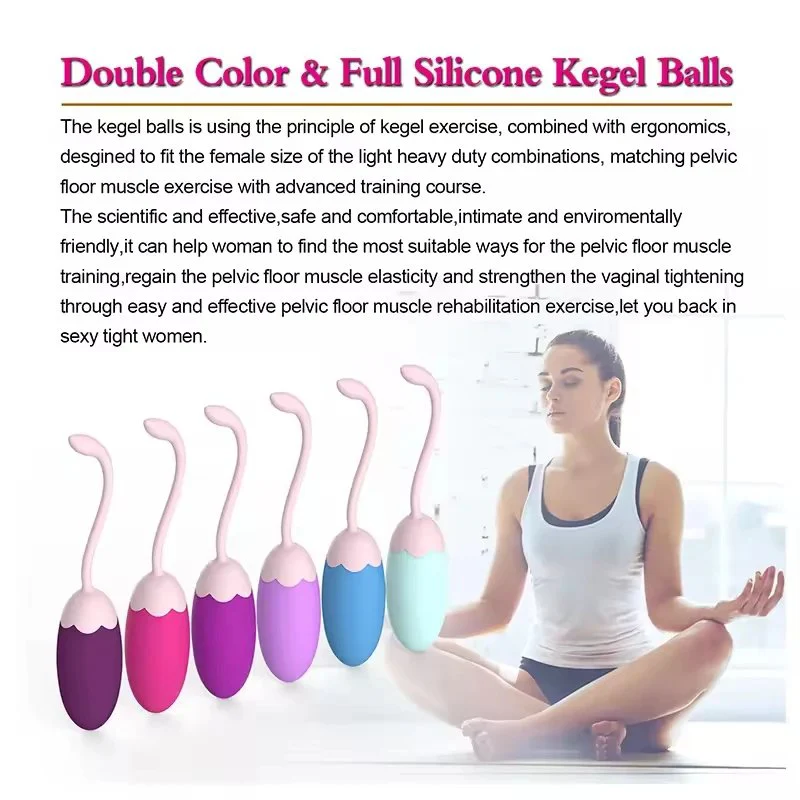 sex toys medical silicone women's sex toys vaginal balls comfortable and safe
