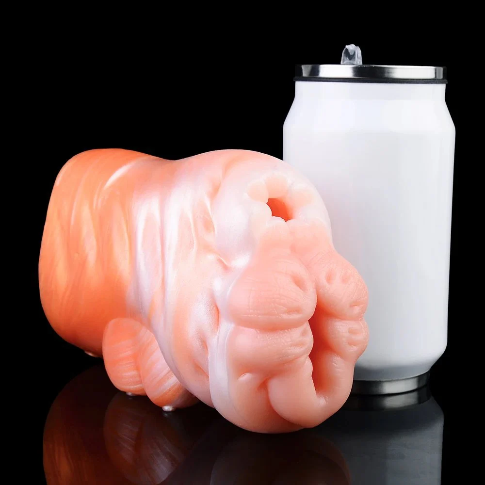 Fantasy Masturbator Corgi Pussy Male Masturbator Cup Artificial Realistic Vagina for Men Soft Silicone Adult Toys