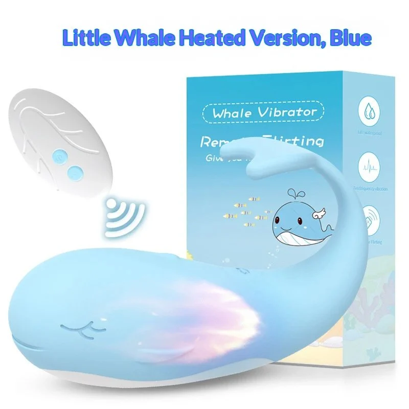 Little Whale Adult Sex Toys Female Masturbation Vibrator Jumps for Features Clitoral Suction Clamp Remote Control 10 Frequencies