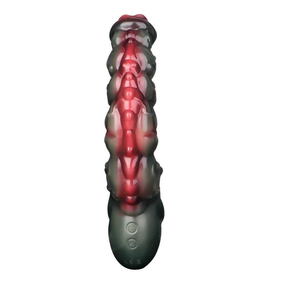Biochemical Mutation Penis Abyss Soft Silicon Vibrator Female Masturbation Vaginal Massage Vibrator Adult Toy