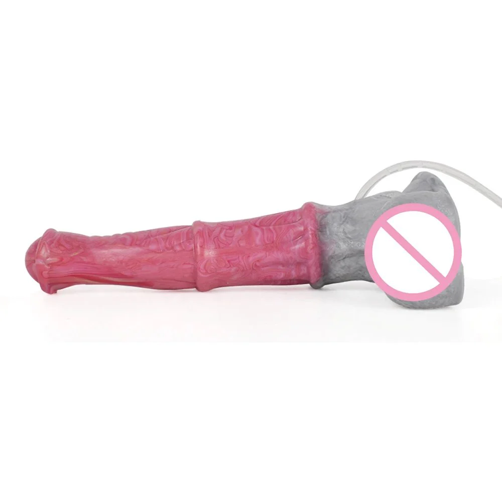 Ejaculating Horse Dildo Adult Toys for Men's Extender Body Friendly Silicone Dildos for Women