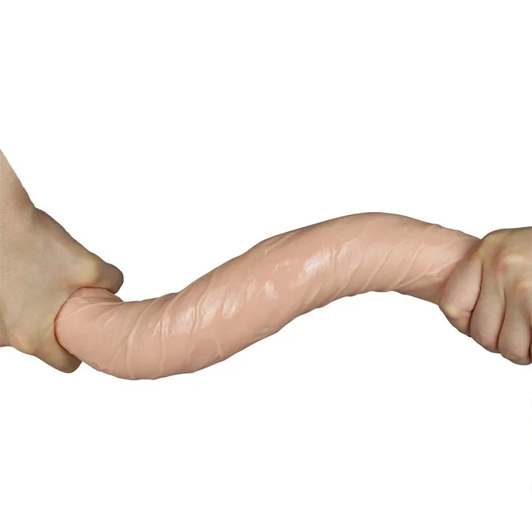 Butt Plug Sexual Toy Pvc Flexible Stimulation Artificial Big Penis Slim Ultra Double Dildo