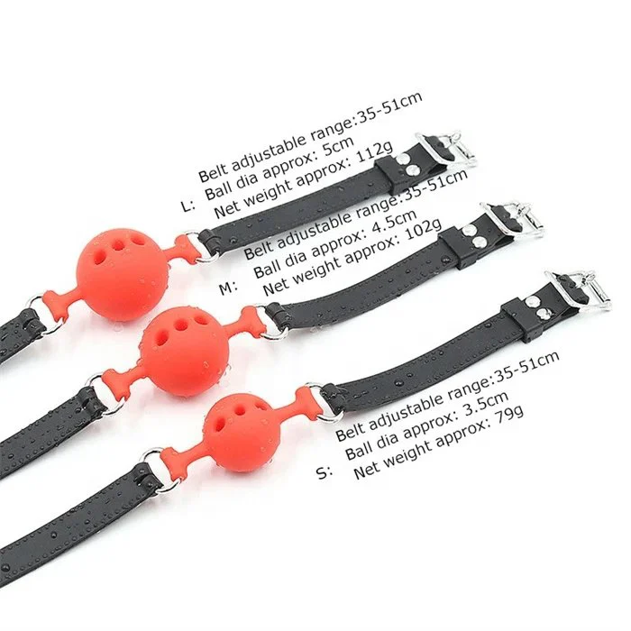 Novelty SM Sex Toys Leather Bondage Restraint Harness with Ball Gag for Adult Men and Women Sex Play