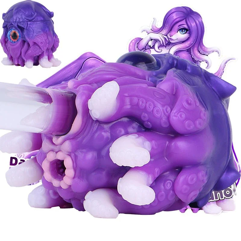 Fantasy Masturbator Soft Silicone Monster Masturbators Pocket Pussy Fetish Stimulation Sleeve Sex Toy for Men
