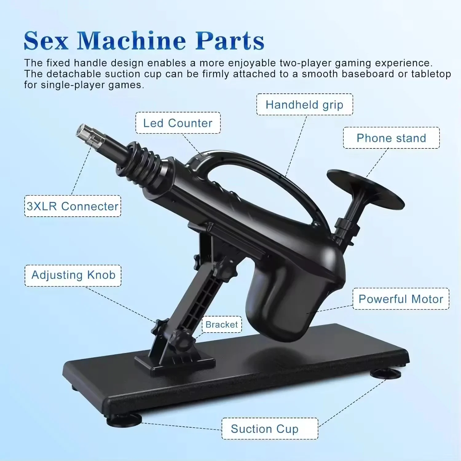 Thrusting Dildo Love Retractable Machine Adult Sex Product Masturbator Automatic Mute Sex Machine Sex Toy for Women and Men