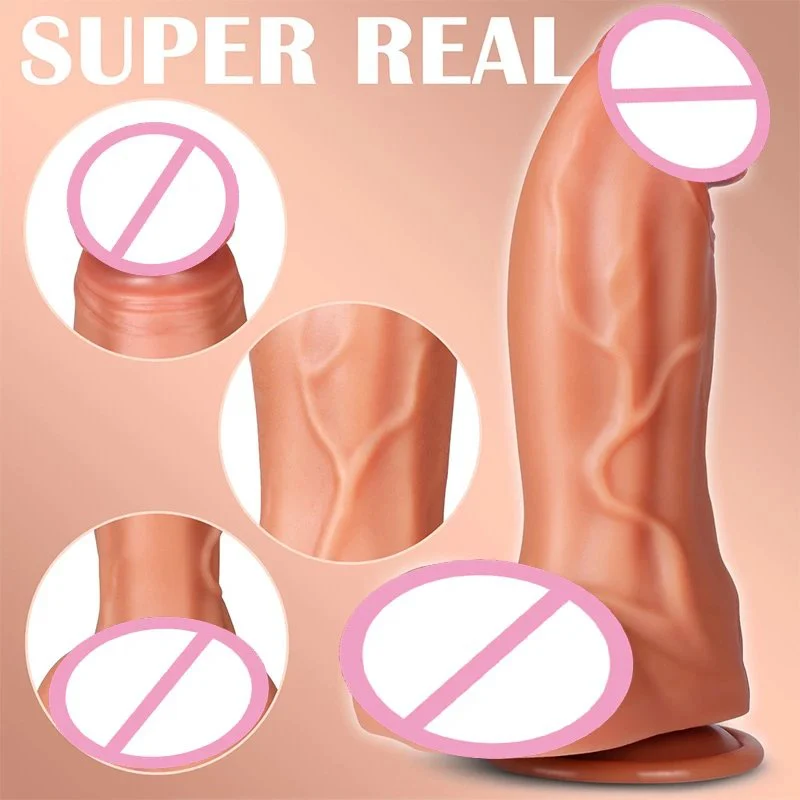 Remote Control 9 Inch Thrusting Large Bulge Glans Chubby Vibrating Heating Dildo Realistic Huge Big Thick XXL Dildos for Women