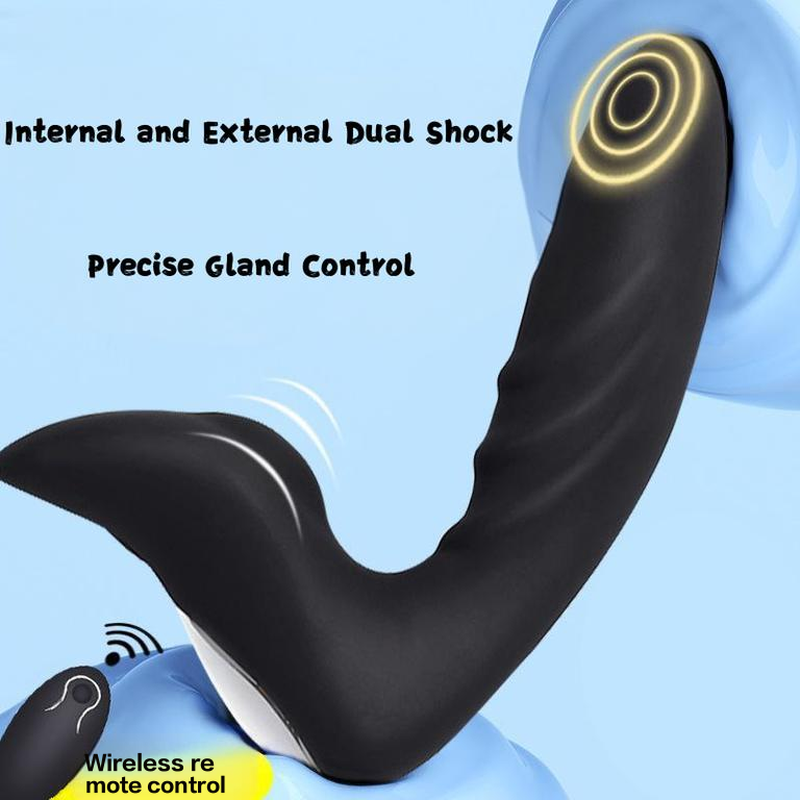 Male and Female Anal Plug Prostate Massager Vibrators for Sex Toys