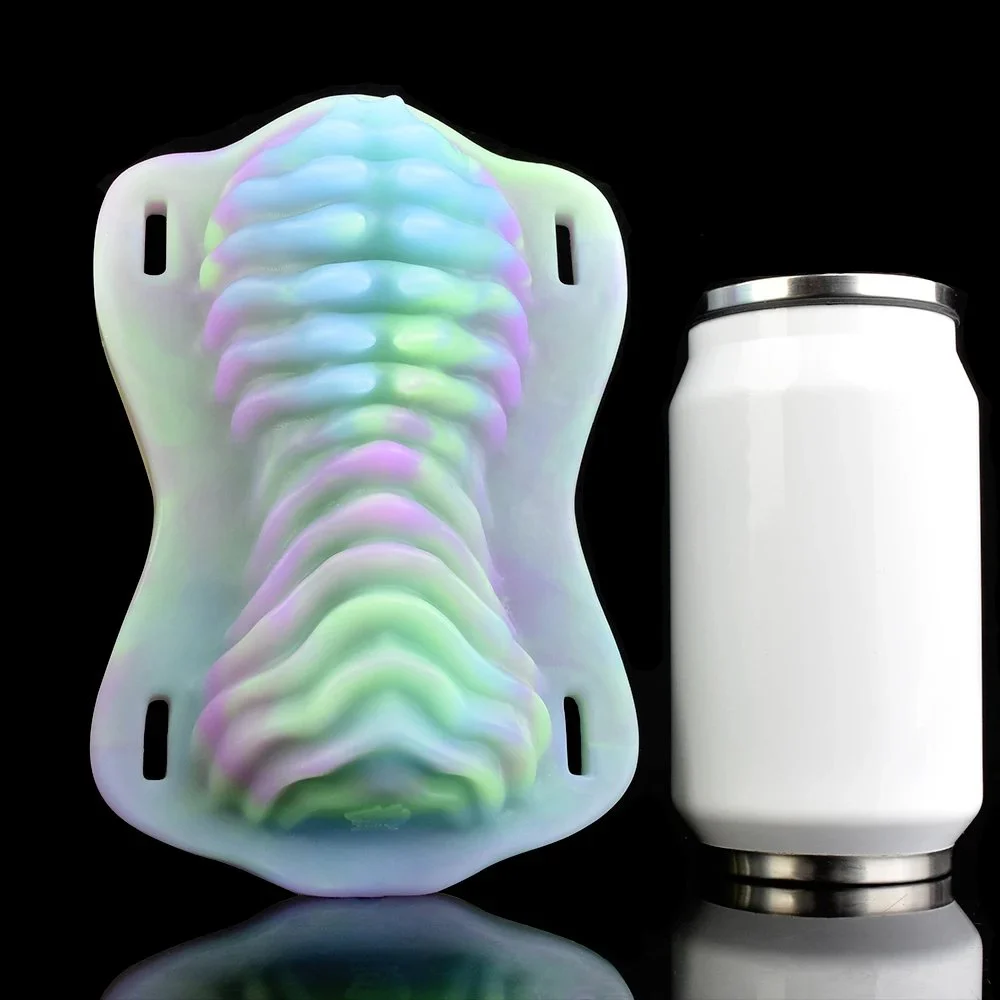 Grow in Dark Fantasy Tentacle Grinder Vibrator for Women Monster Tongue Silicone Grinder Adult Sex Toys