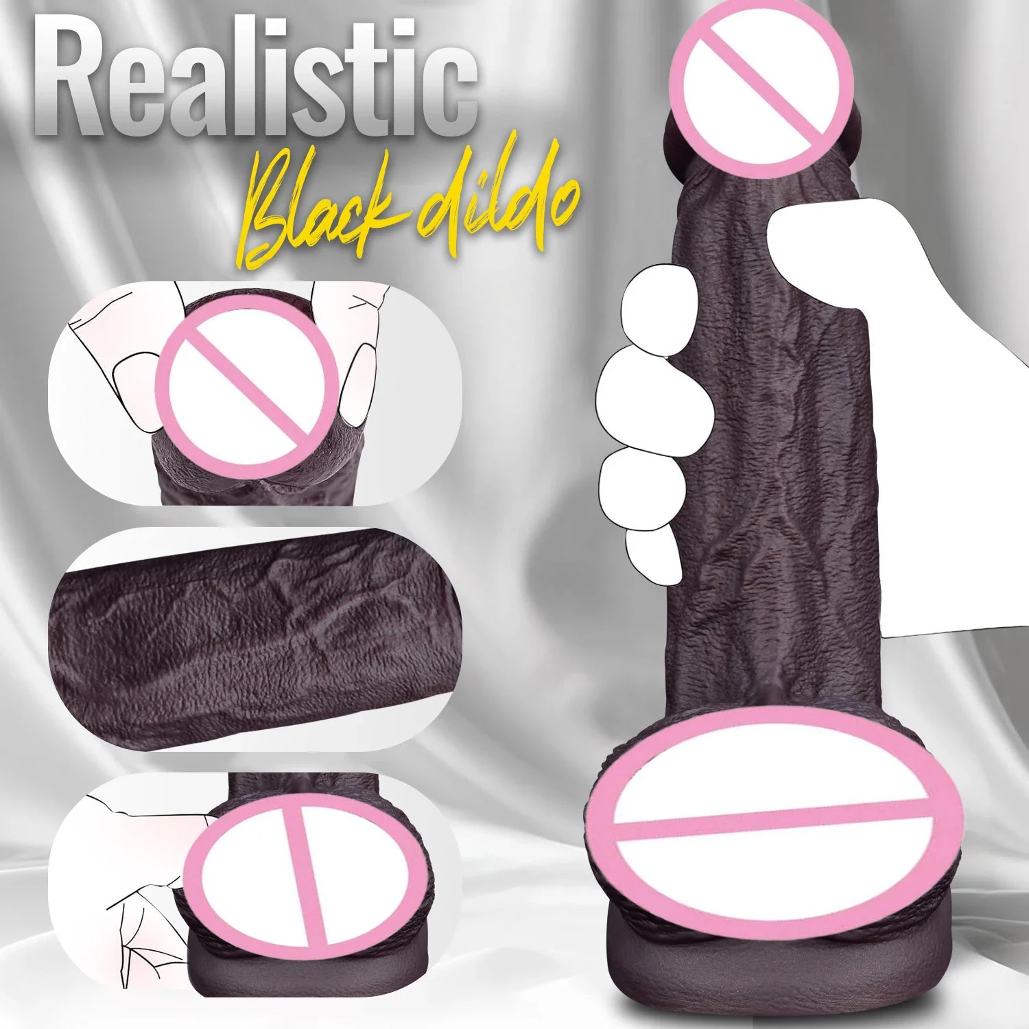 Liquid Silicone Curved Head Dildo for Women Soft Manual Masturbation Thrusting Machine Waterproof 380g Eco-Friendly Adult Sex