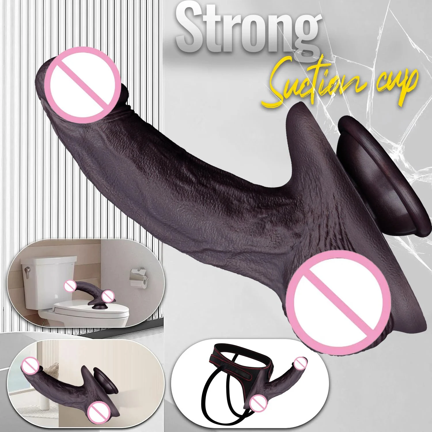 Liquid Silicone Curved Head Dildo for Women Soft Manual Masturbation Thrusting Machine Waterproof 380g Eco-Friendly Adult Sex