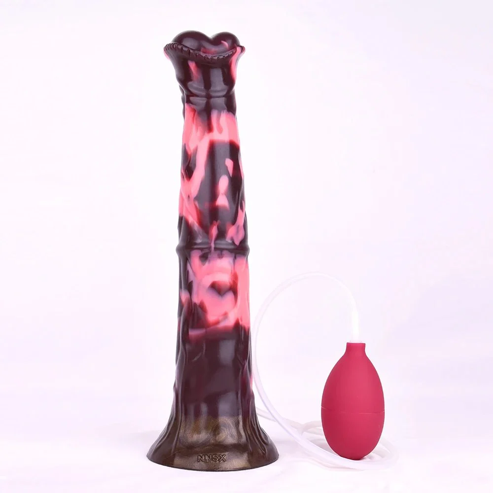 Extra Long Animal Horse Series Squirting Dildo Adult Orgasm Toys Ejaculatory Products for Woman