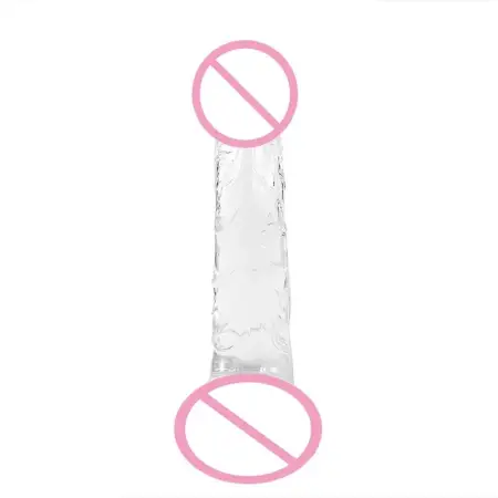 Wearable Dildo AV Stick Fake Dildo Female Masturbation Device Transparent Adult Sex Simulated Dildo