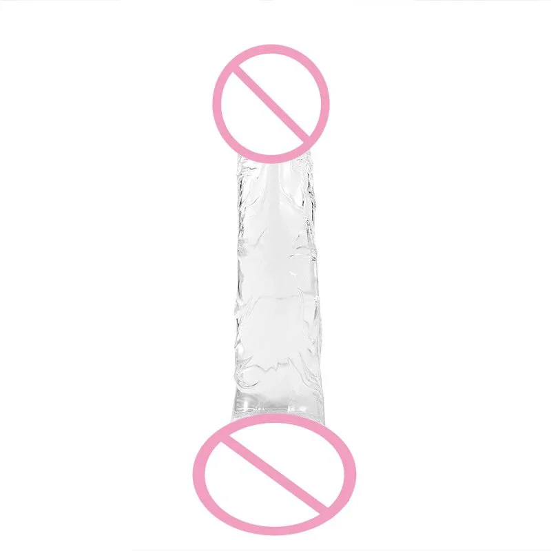 Wearable Dildo AV Stick Fake Dildo Female Masturbation Device Transparent Adult Sex Simulated Dildo