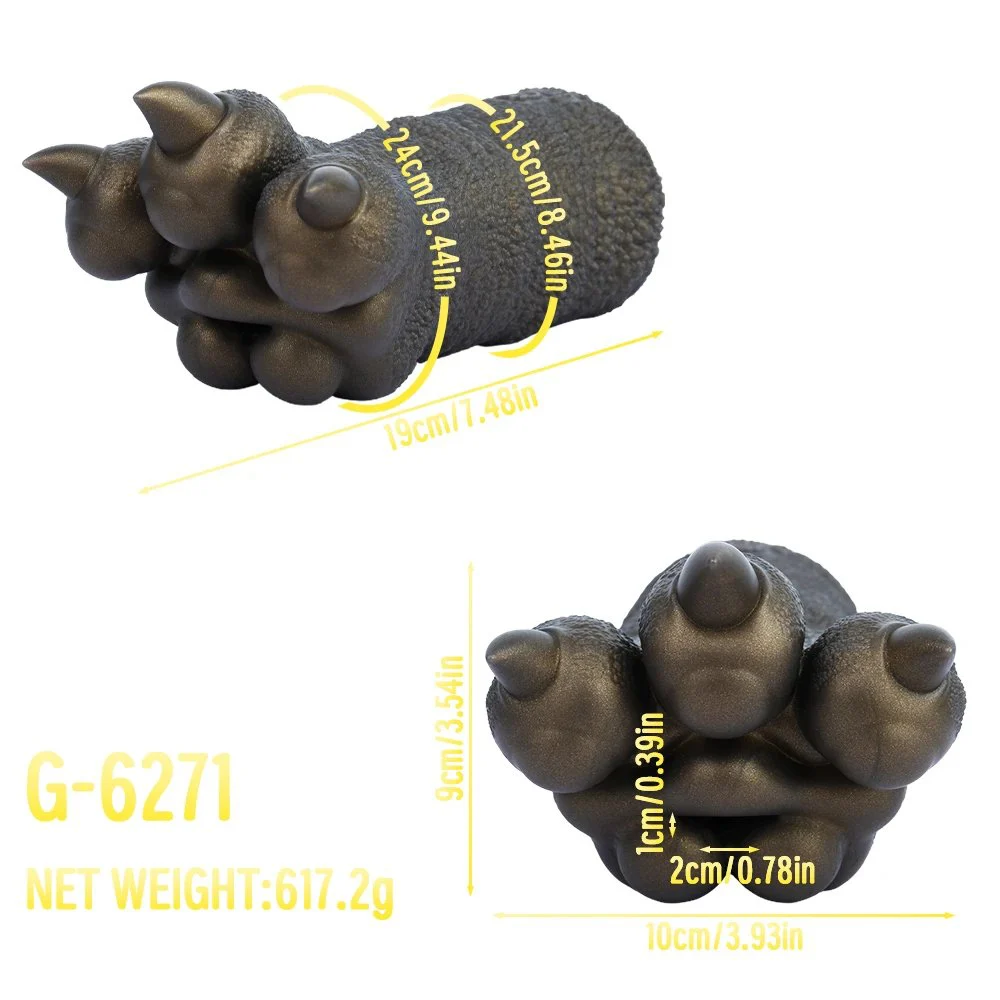 Fantasy Series Dragon Claw Silicone Masturbator Intense Enveloping Sensation Internal Texture Enhances the Experience