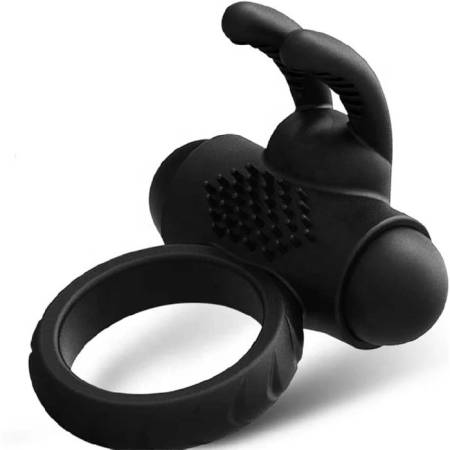 Powerful Silicone Vibrating Cock Ring for Men Sex Toys with Clitoris Massage Feature Penis Ring Product Type