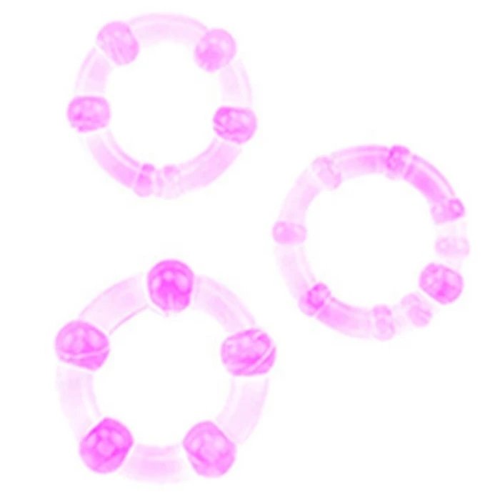 Men's Soft TPE Cock Ring Vibrating Sex Toy for Adult Male Delay Ejaculation