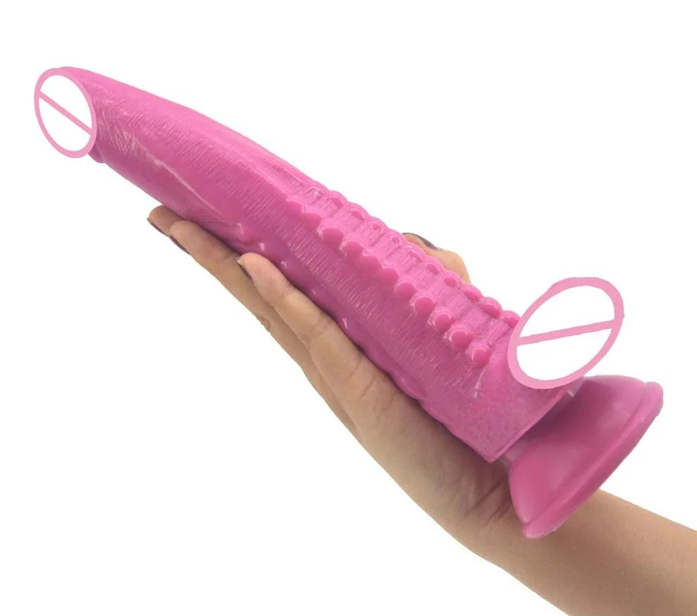 Sex Shop High Quality G-spot Dildo Silicone Artifical Penis Realistic with Ball for Women Pussy and Anal Bdsm Sex Toys