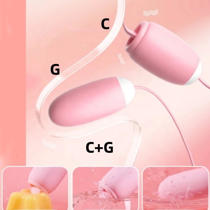 12-Frequency Vibrating Egg Sex Toys for Female Masturbation USB-Powered Nipple & Vaginal Vibrators