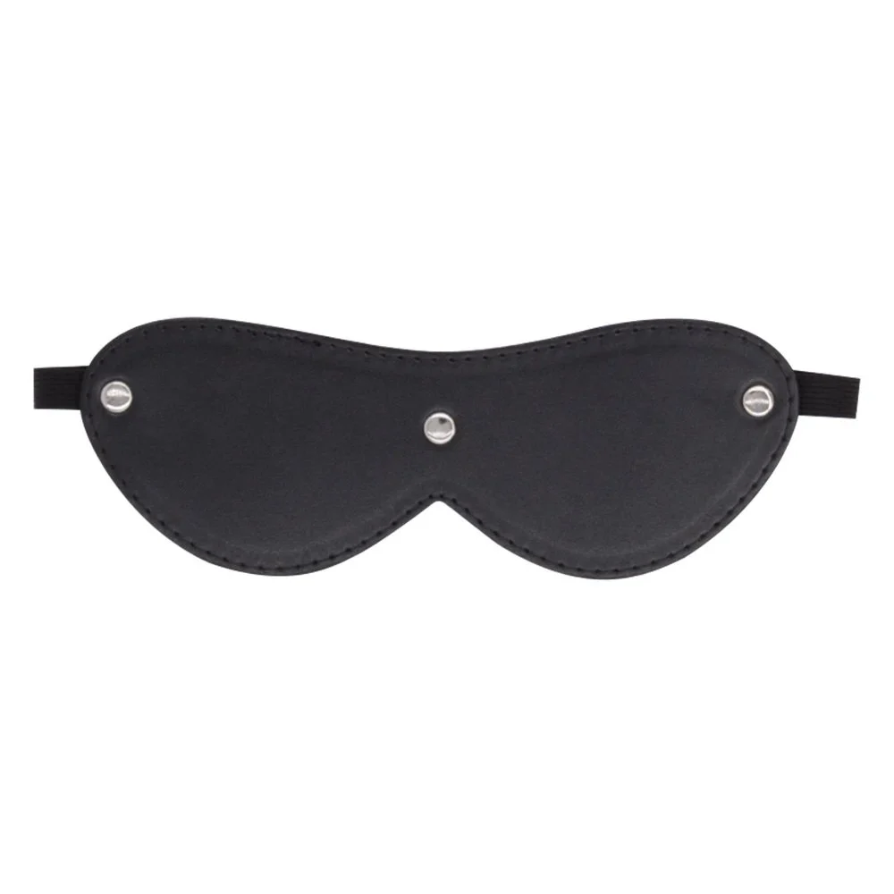 Bondage Leather Eye Mask Role Playing Sexy Eye Patch Adult Product Bondage Elastic Blindfold Mask Other Sex Toy