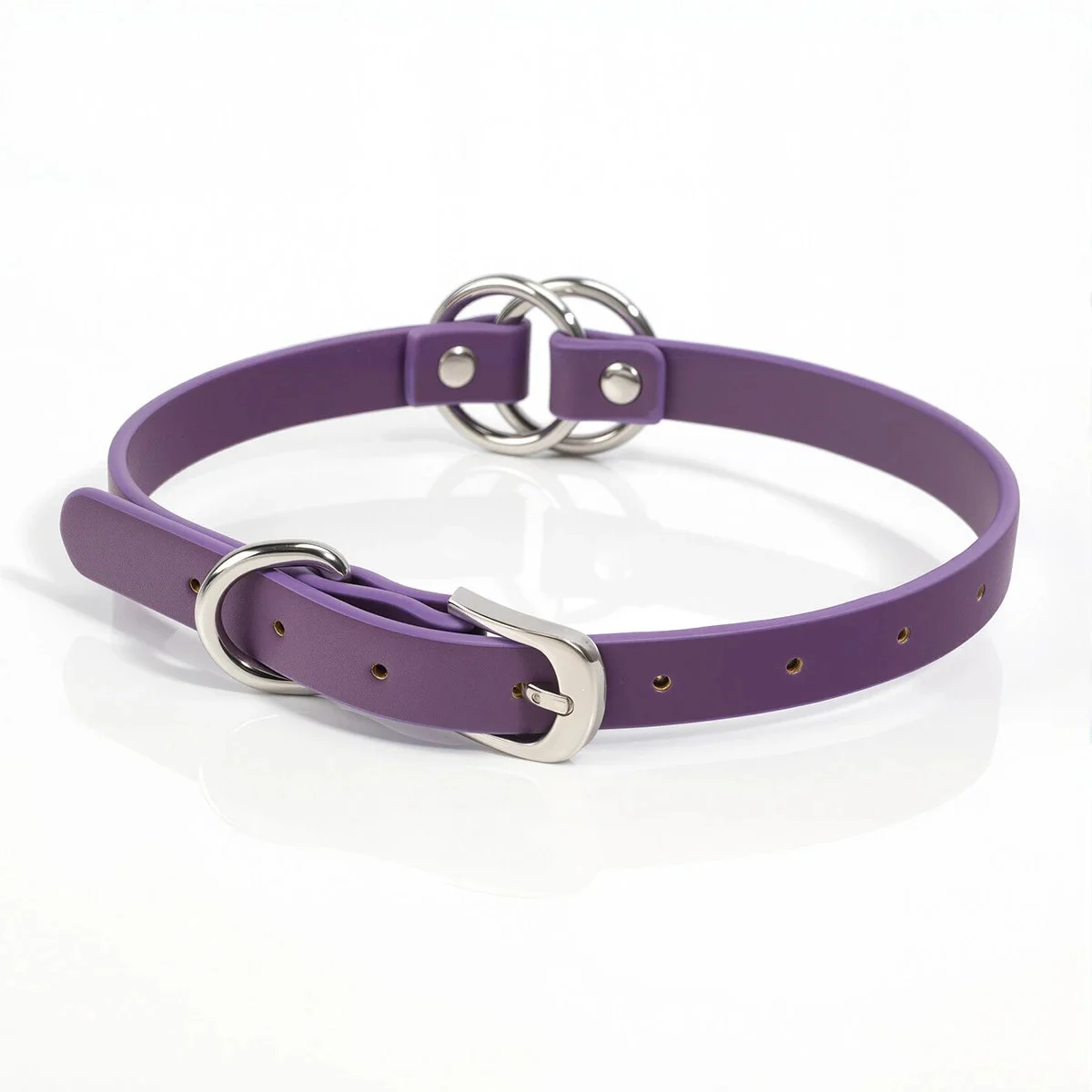 Sex Toys Leather Collars Small Circles Women's Sex Toys Training Collars Necklaces Accessories