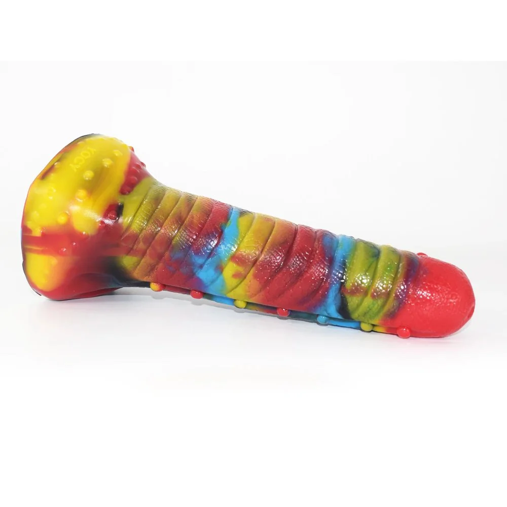 Dildo Dildo Silicone God Beast Monster Rubber Penis Fantasy Color Consolores Women Pleasure Toys Vagina Expand