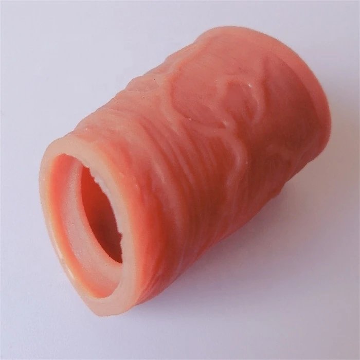 Reusable 3 Sizes Silicone TPE Male Delay Ejaculation Cock Ring Foreskin Penis Ring for Men