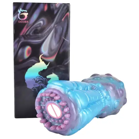 Men's Aircraft Cup Male Masturbator Real Touch Sexy Female Masturbation Toys Pocket Silicon Vagina for Men