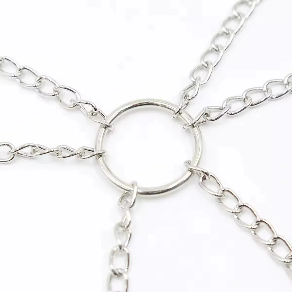 Sex Slaves Stainless Steel Metal Chain Nipple Milk Clips Breast Clip Nipple Clamps Sex Toys Clitoris Pincher