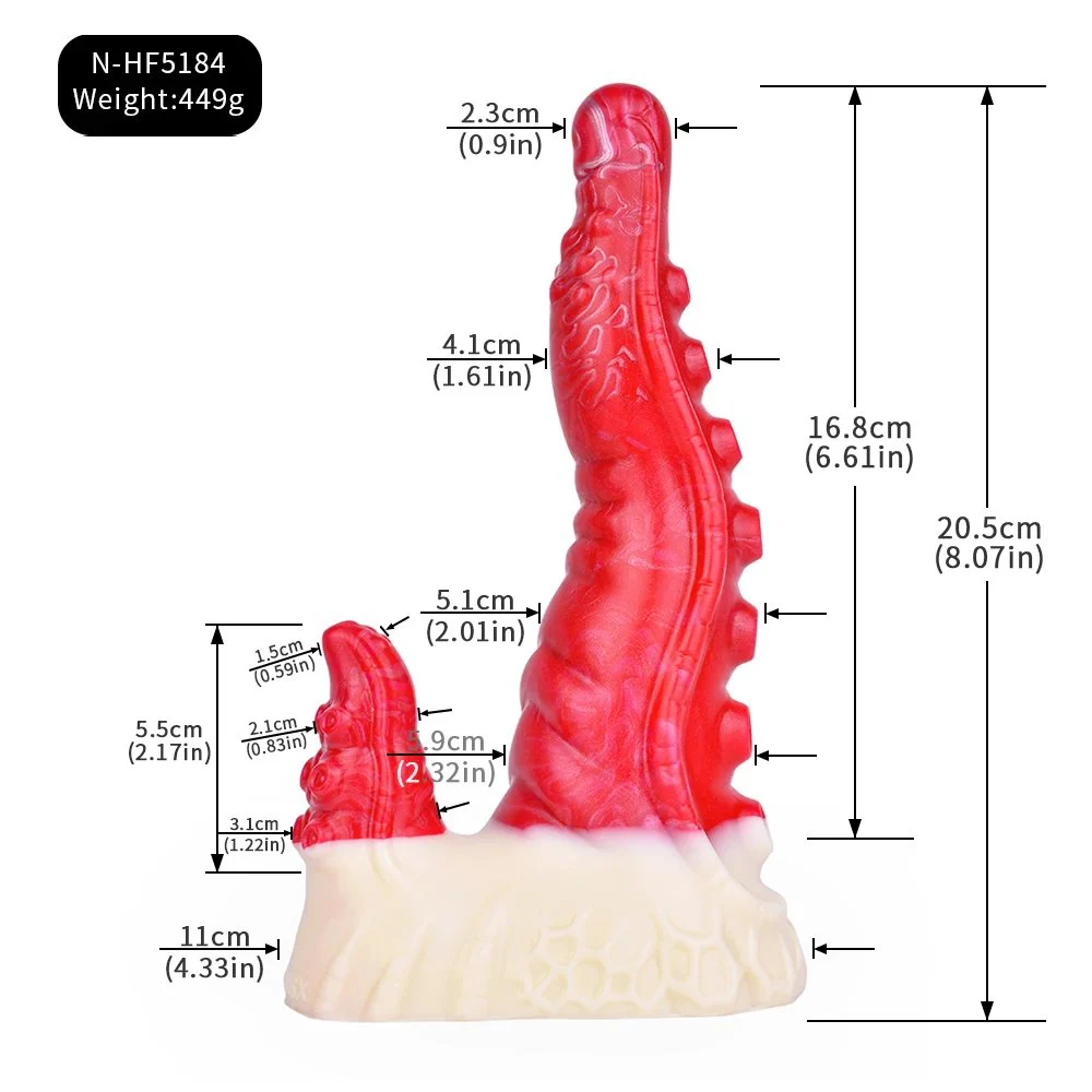 Fantasy Realistic Dildo Huge Dildo with Strong Suction Cup,Anal Plug for Vaginal G Spot Adult Dildo Sex Toy for Women & Men