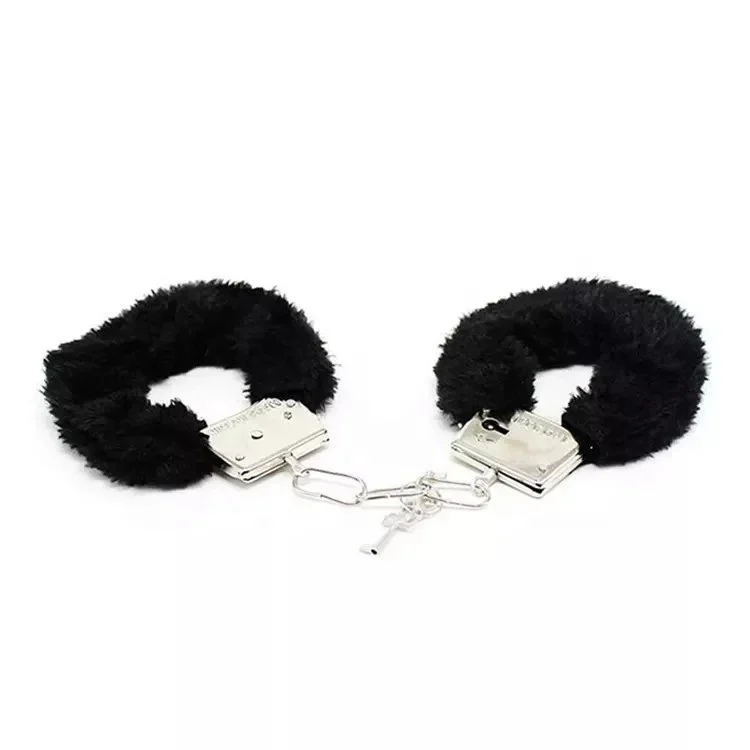 Sex Toys for Couples Game Leather Flogger Spanking Whip Sexy Soft Steel Fuzzy Furry Handcuffs