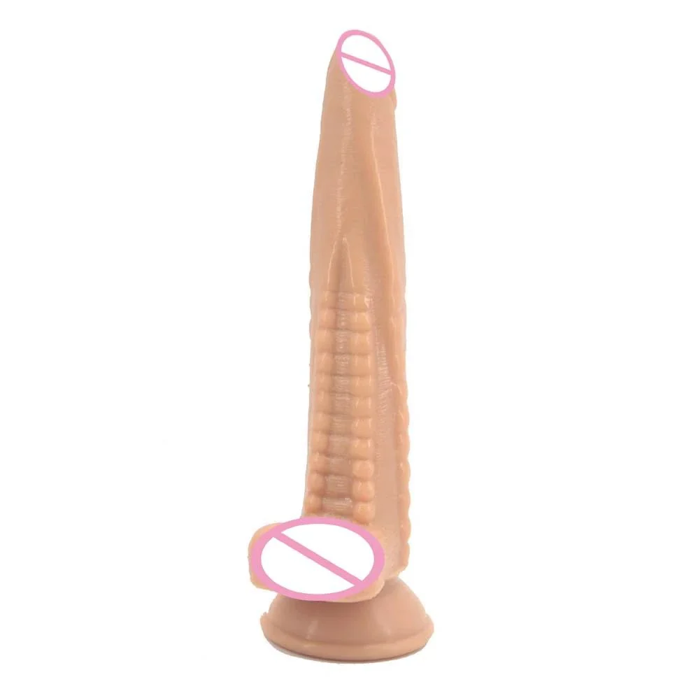 Sex Shop High Quality G-spot Dildo Silicone Artifical Penis Realistic with Ball for Women Pussy and Anal Bdsm Sex Toys
