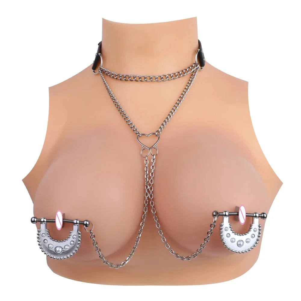 Nipple Clamps Three Accessories Matched Sawtooth Shape Nipple Clips for 18+ Adult