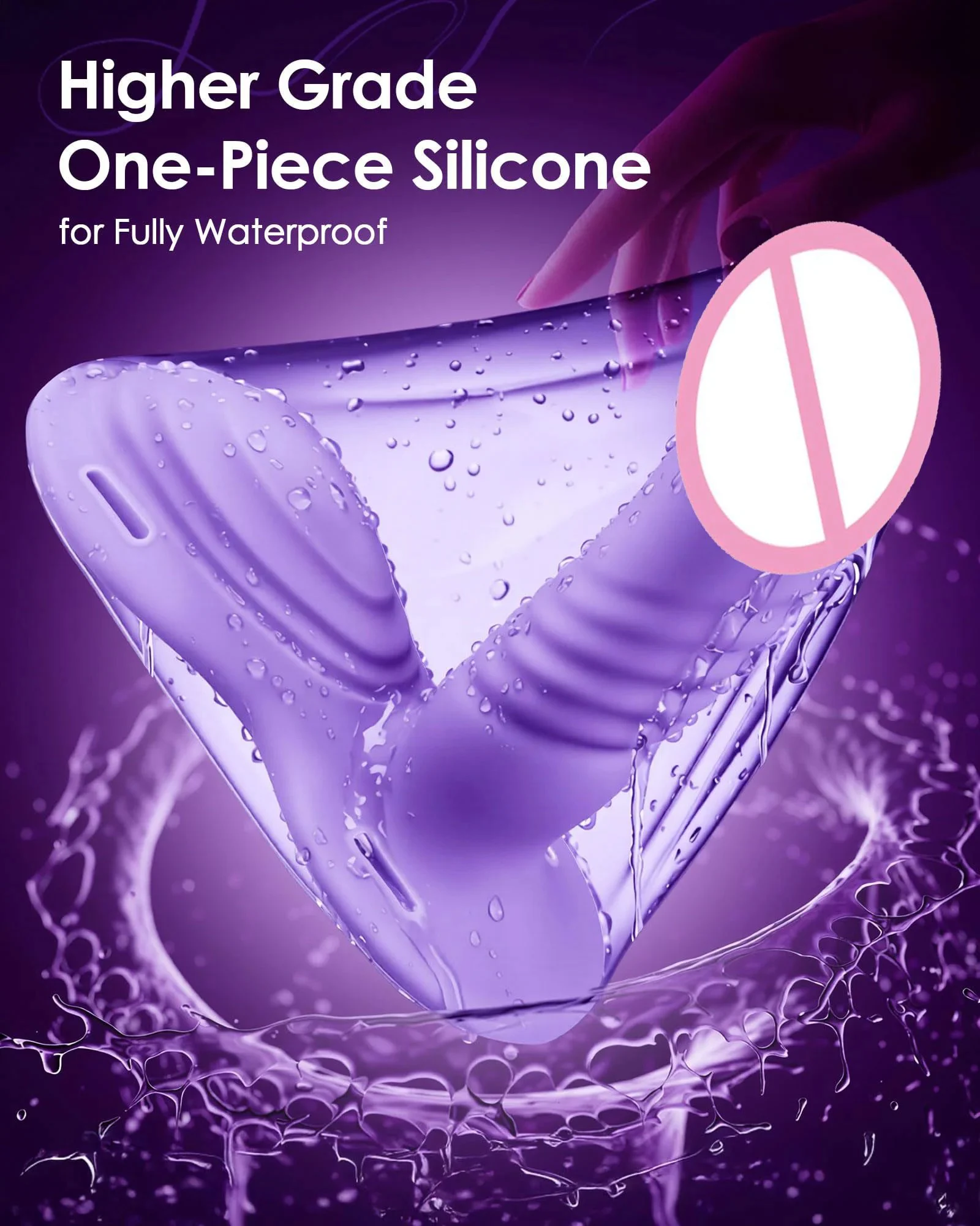 Remote App Control Hands-Free G-Spot Stimulator Riding Grinder Wearable Strap-On Dildos Vibrator Sex Toy for Women Couples Games
