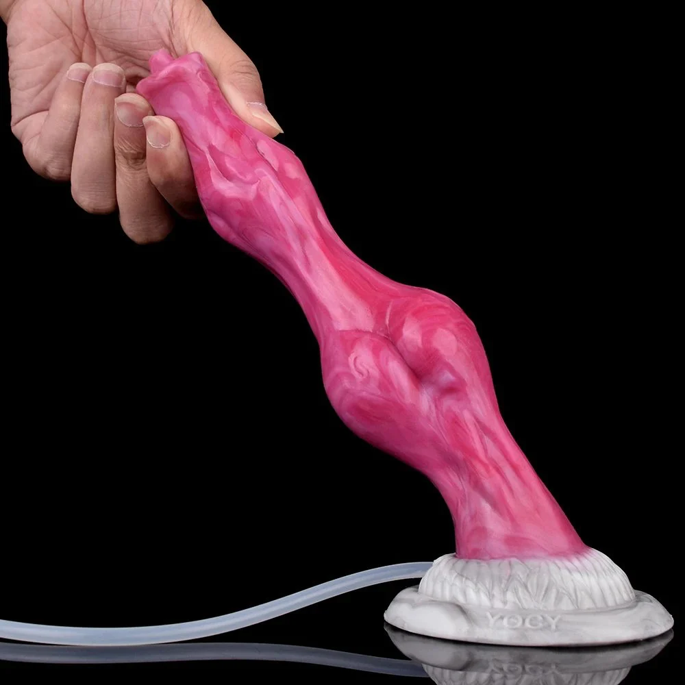 Huge Ejacultion Dildo With Sucker Silicone Squirting Penis for Adults Anal Dilator Dildo Sex Toy for Women