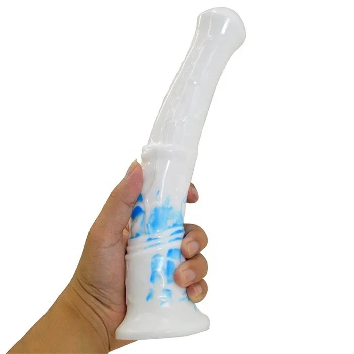 Female Masturbation Horse Dildo Liquid Silicone & Silica Gel Adult Sex Toys Realistic Design