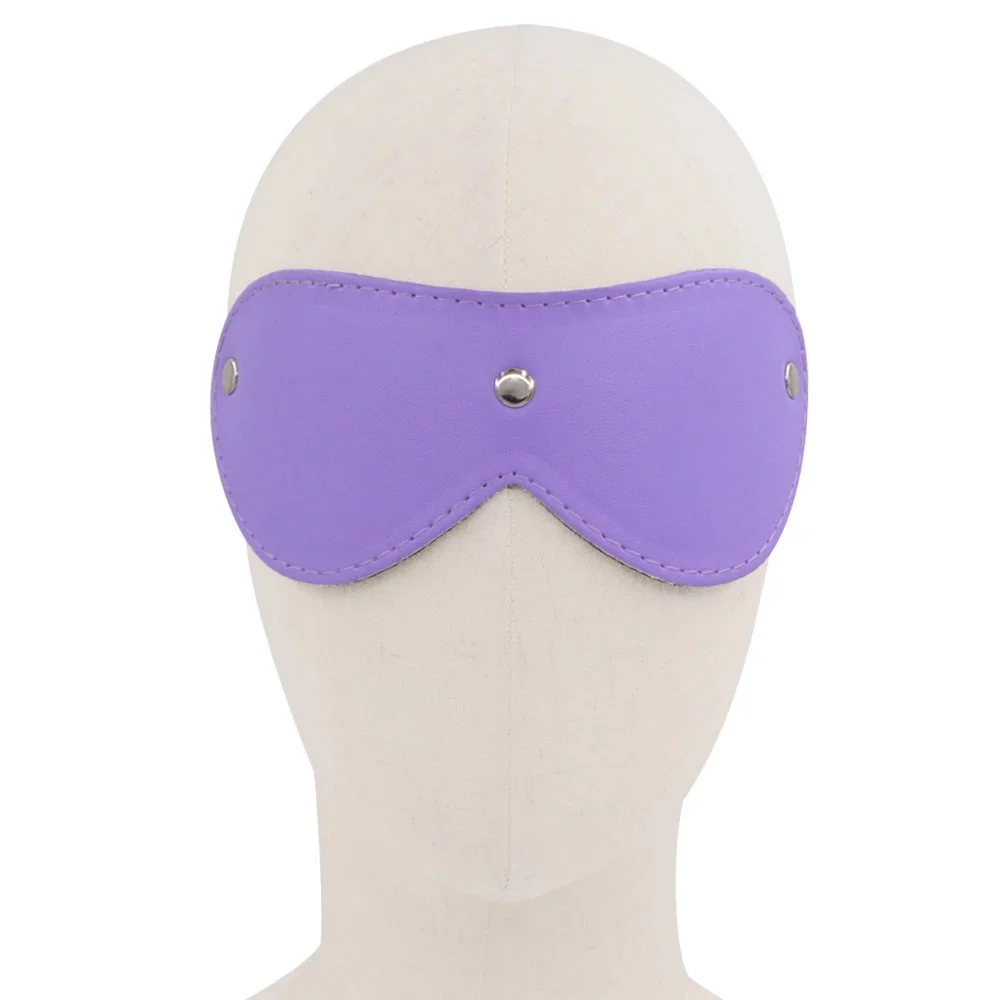 Bondage Leather Eye Mask Role Playing Sexy Eye Patch Adult Product Bondage Elastic Blindfold Mask Other Sex Toy