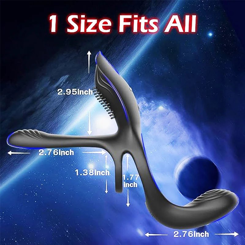 USB Magnetic Suction Charging Male Prostate Massage Vibrator Silicone Waterproof Prostata Stimulator