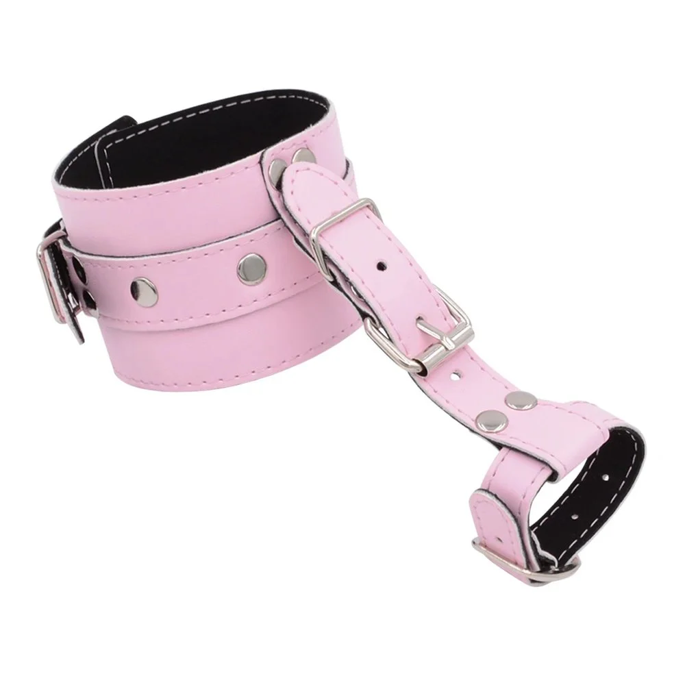 Bondage Thumb Handcuff Adult Product Thumb Binding BDSM Couple Bondage Fun Leather Other Sex Toys