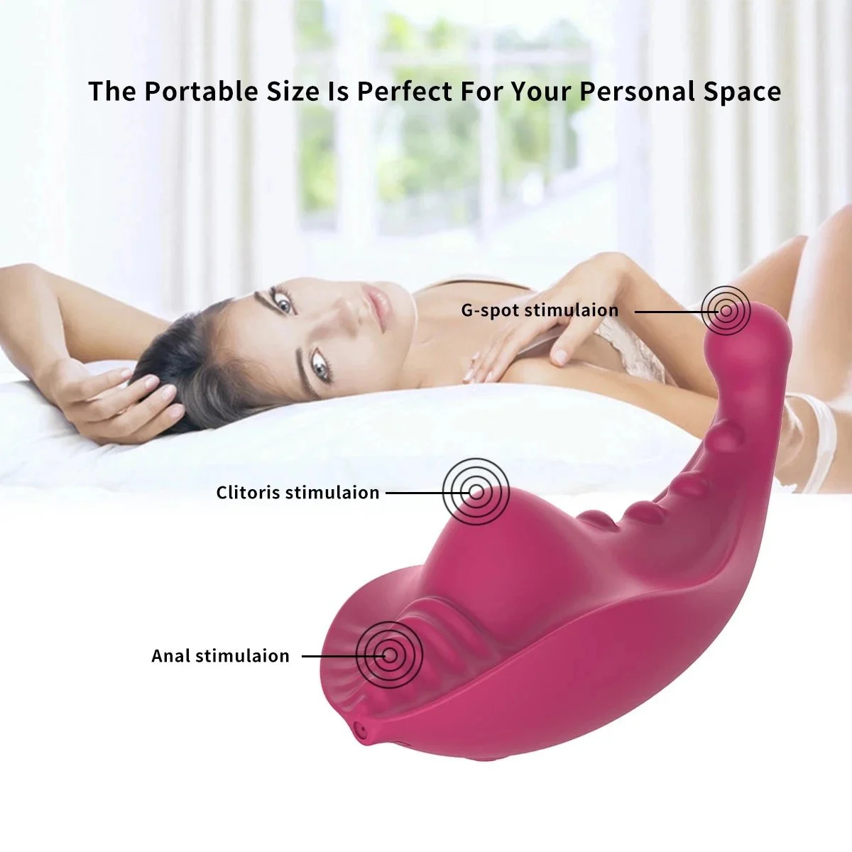 Vibrator Sex Toy Women Silicone Rubber Silicone Sex Toy for Male and Female Adult