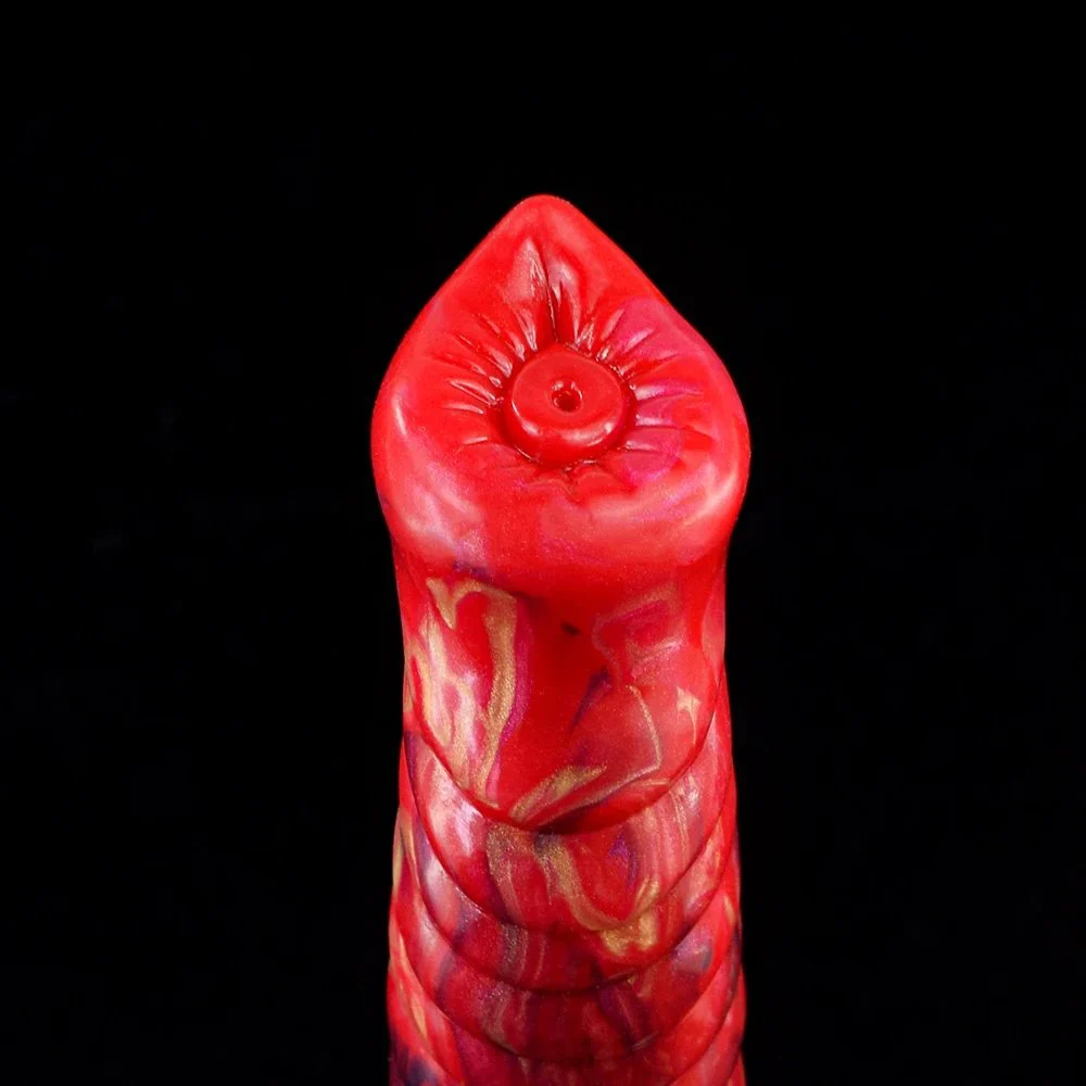 Fire Dragon Monster Dildos Huge Realistic Silicone Sex Toy for Lesbian Woman