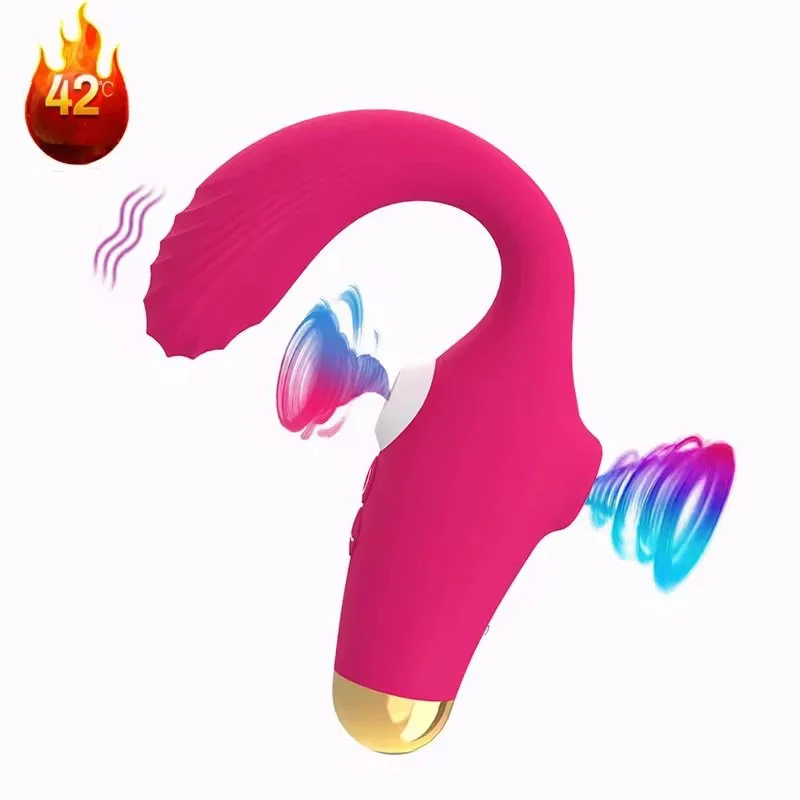 USB Rabbit Vibrator with 10-Speed Gentle Air Vibrations & Sucking for Clitoral Nipple Anal Stimulation-Female Orgasm Masturbator