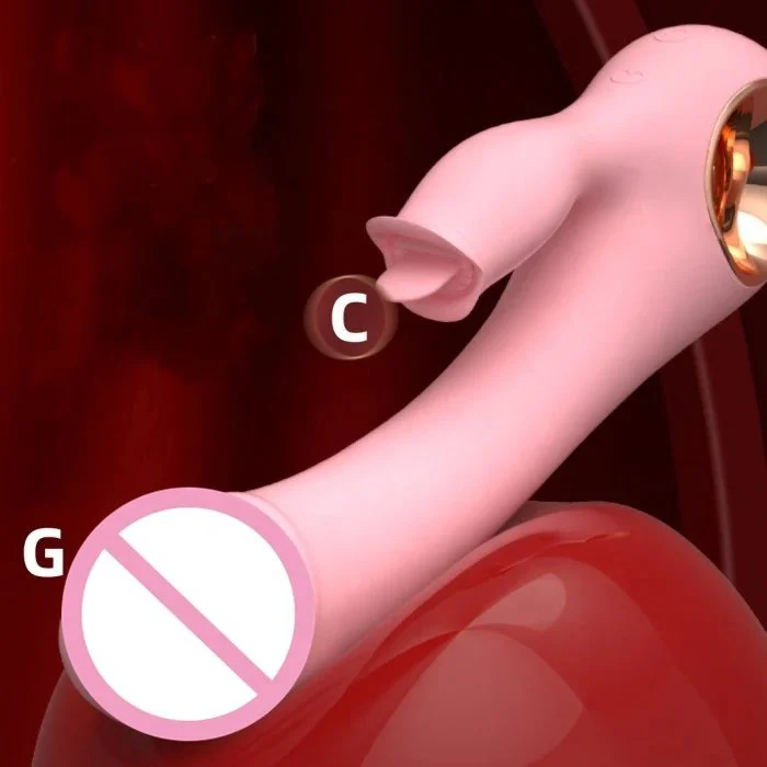 USB-Powered 10-Frequency Female Heating Dildo Vibrator Dual Motors for G-Spot & Clitoris Sex Products