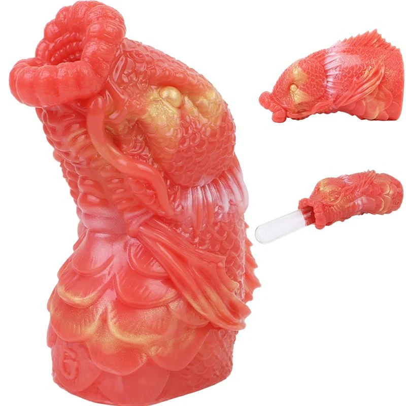 Lifelike Goldfish Mouth Shape Male Masturbator Fantasy Silicone Men's Onahole Realistic Vagina Adult Sex Toys