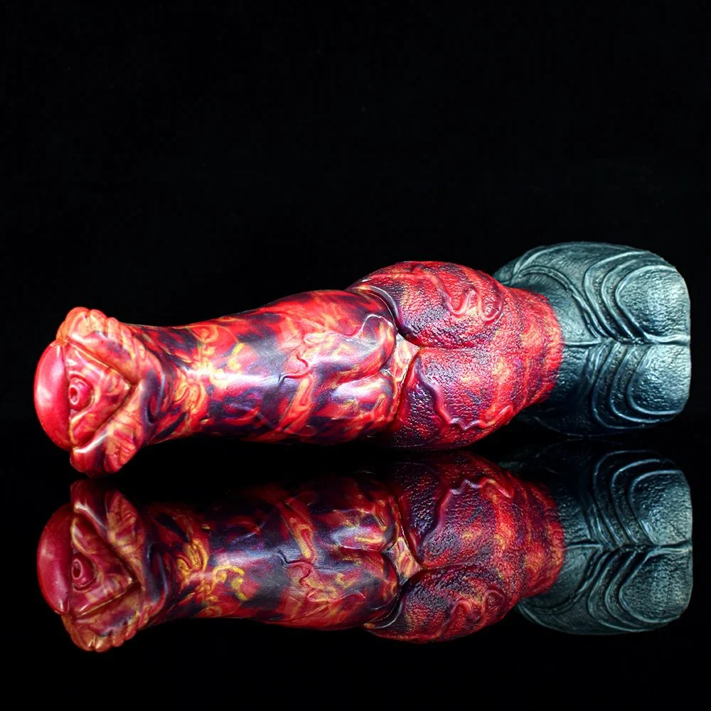 Sex Toy for Women Liquid Silicone Adult Fantasy Dildo Can Be Recycled Shaped Color Soft Adult Sex Toy