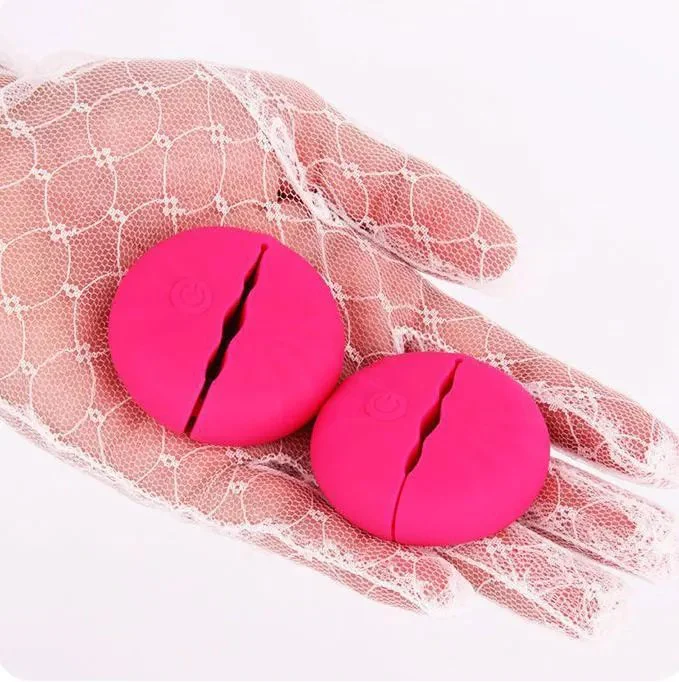 Silicone Lightweight Nipple Toys & Vibrator 10 Vibration Modes for Women's Sexual Pleasure Invisible Body Sex Toy