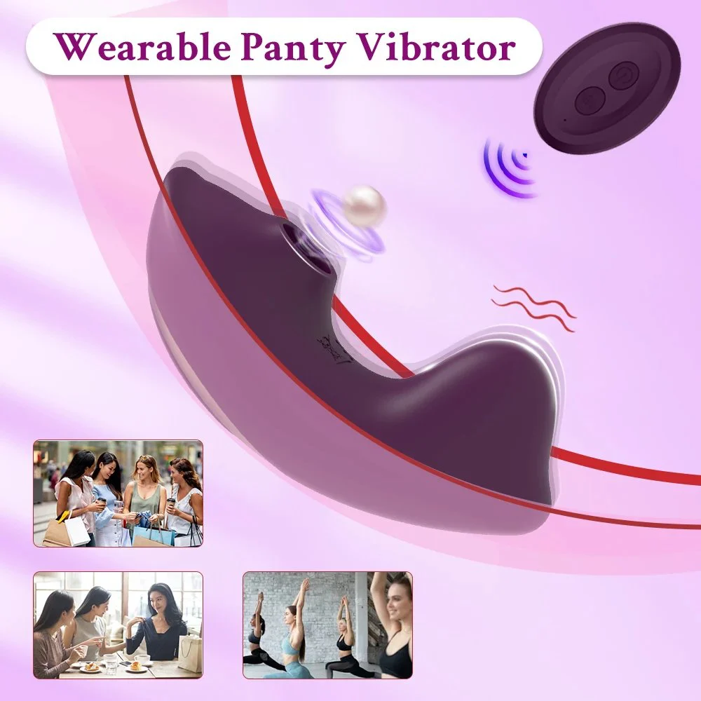 Sucking Wearing Female Outdoor Wear 10 Frequency Shock Absorber Remote Control Charging Device Adult Enjoyment