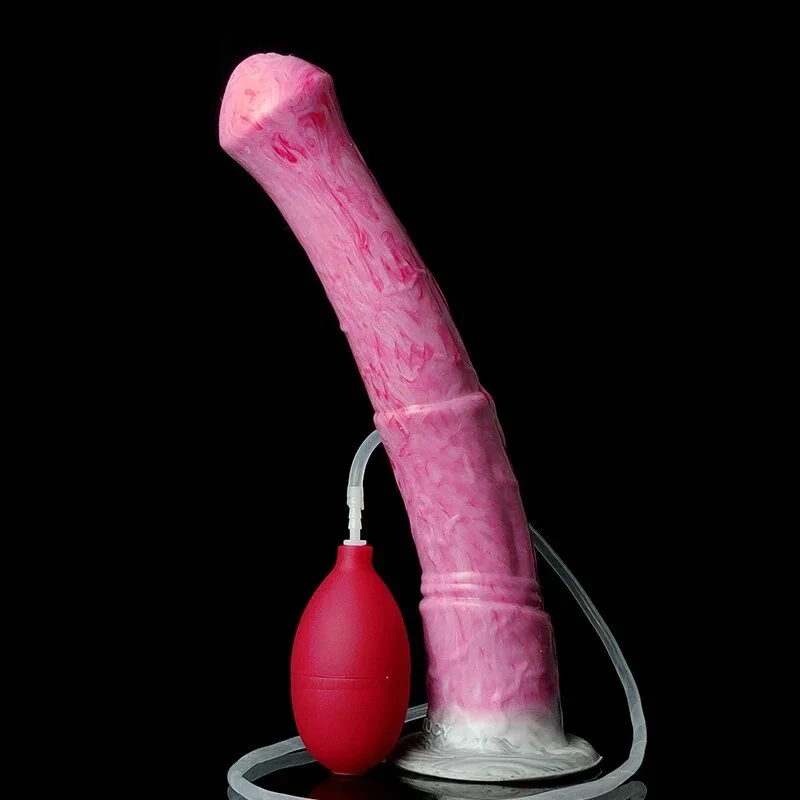 Large Horse Squirting Dildo Huge Pegasus Ejaculation Penis Stallion Minotaur Dildos Animal Squirt Sex Toys