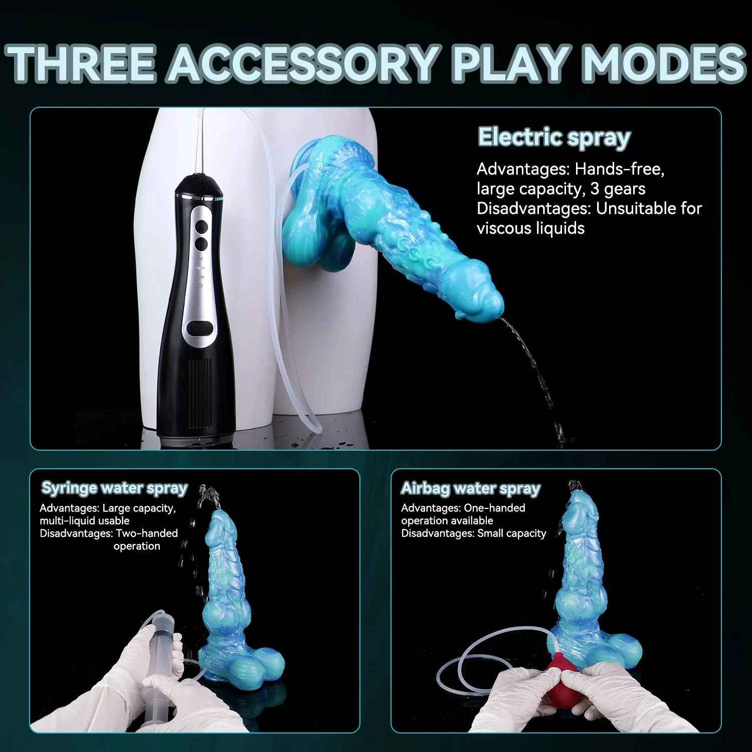 Ejaculation Anal Plug Dog Wolf Dildo Knot Monster Dildos Penis Electric Squirting Sex Toy for Women Men
