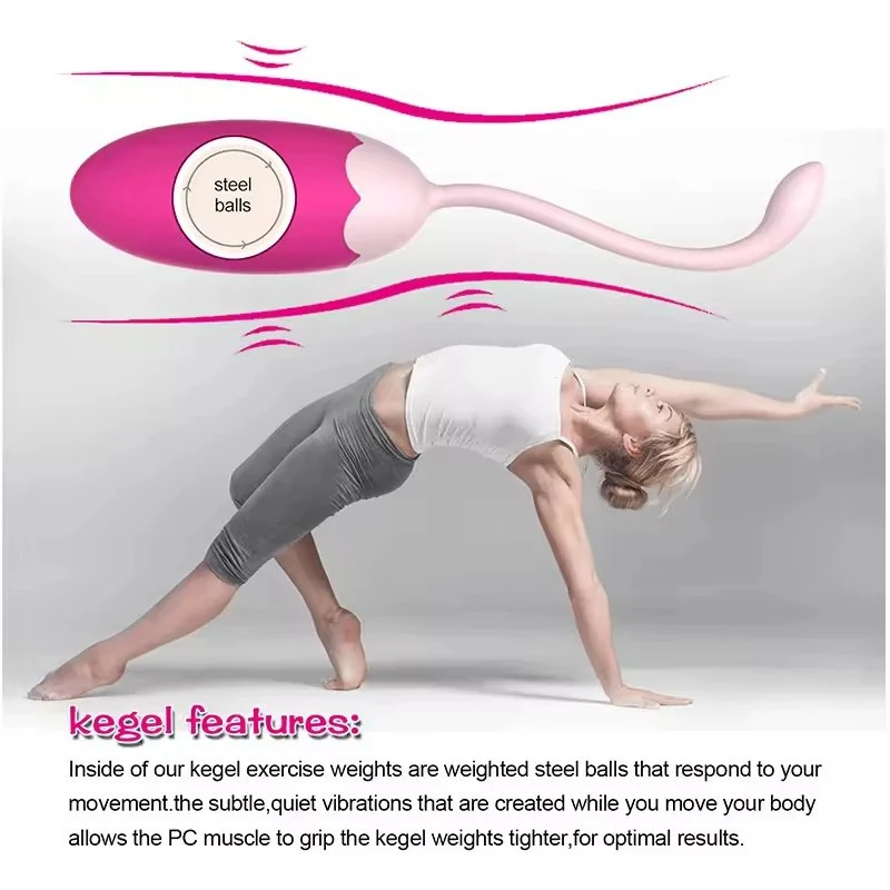 sex toys medical silicone women's sex toys vaginal balls comfortable and safe
